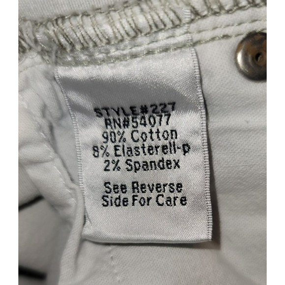 Cabi #227 Paradise Palm Leaf Cropped Skinny Jeans - Size 4 - Picture 8 of 8